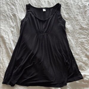 2/$15 OLD NAVY Maternity Black Sleeveless Tunic Top